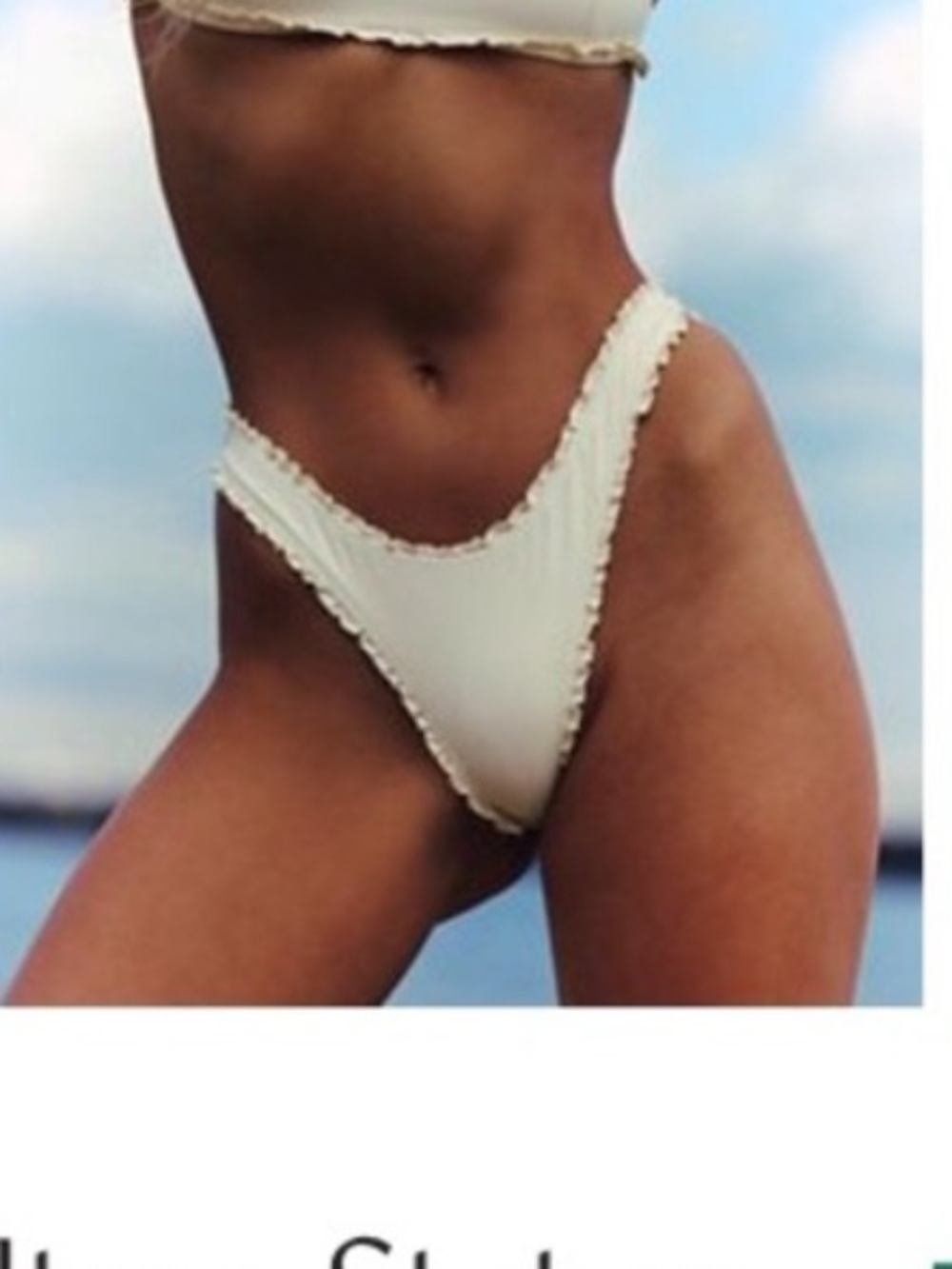 Meringue Signature Frill Bikini Bottom